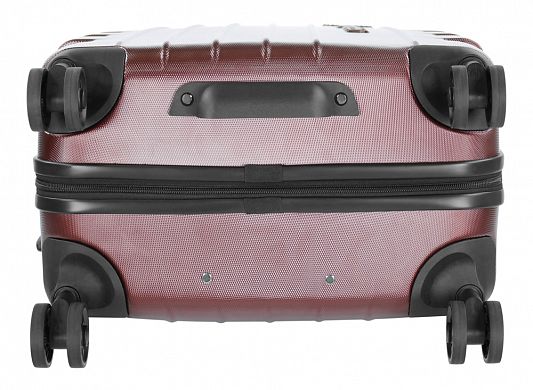 Чемодан BUGATTI Galatea, красный, поликарбонат / АБС-пластик, 46х27,5х67 см, 64,43 л 49709516