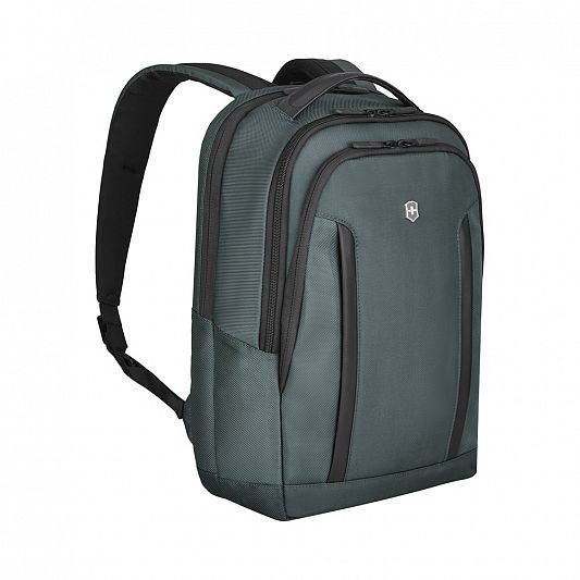 Рюкзак VICTORINOX Altmont Professional Compact Laptop Backpack 15", зеленый, полиэфирная ткань, 29x22x4 653286