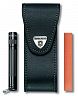 Чехол для ножей Victorinox 111 мм кожаный черный 4.0523.32
