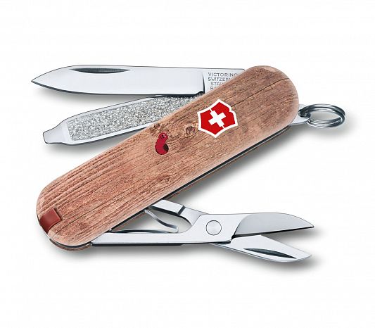 Нож брелок VICTORINOX Classic Woodworm - Личинка Короеда 0.6223.L1706