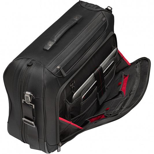 Дорожная сумка VICTORINOX VX One 600614, черная, нейлон, 55x40x20 см, 41 л