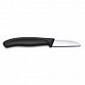 Нож для овощей и фруктов VICTORINOX SwissClassic 6.7303 прямой 6 см, чёрный