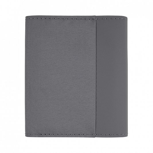 Бумажник VICTORINOX Travel Essentials Tri-Fold Wallet, серый, полиэстер, 9x2x10 см 653366