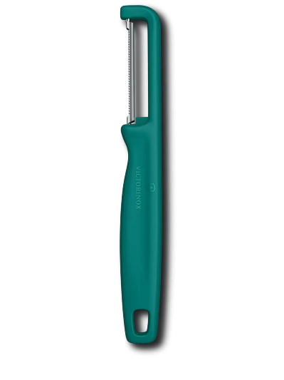 Овощечистка Victorinox Iota, двухстороннее лезвие, зеленая 6.0943.4