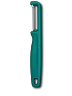 Овощечистка Victorinox Iota, двухстороннее лезвие, зеленая 6.0943.4