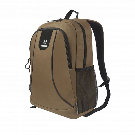 Повседневный рюкзак TORBER ROCKIT T8283-BRW с отделением для ноутбука 15, коричневый 19 л