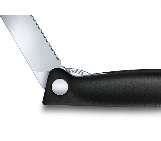 Складной нож для овощей Victorinox Swiss Classic 6.7833.FB черный