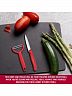 Набор для чистки овощей Victorinox Swiss Classic 2 предмета, красный, 6.7111.22C1