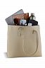 Бизнес-шоппер женский наплечный BUGATTI Luna, бежевый, полиуретан, 47 х 18 х 34 см 49586250