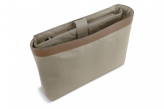 Бизнес-сумка женская наплечная BUGATTI Luna, пудровая, полиуретан, 40,5 x 14 x 30,5 см 49586179