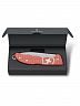 Коллекционный нож VICTORINOX Evoke Alox LE 2025 130 мм, 4 функции, Stone Red 0.9415.L25