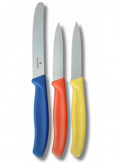 Набор ножей для овощей Victorinox Swiss Classic, 3 предмета, 6.7116.32C1 разноцветный