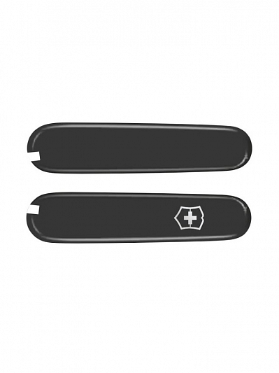 Набор ЗЕРКАЛЬНЫХ накладок для ножей Victorinox 84 мм C.2603.8 C.2303.6 черные