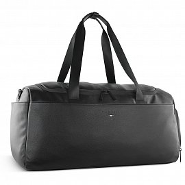Сумка дорожная BUGATTI RICO, черная, полиуретан, 58х24х29 см 49470901 