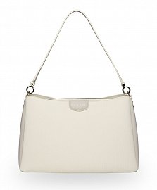 Сумка женская наплечная BUGATTI Leah, бежевая, полиуретан, 36х13х23 см 49605450 