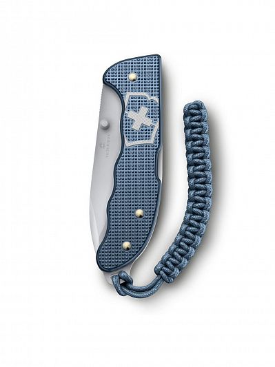 Коллекционный нож VICTORINOX Evoke Alox LE 2026 130 мм, 4 функции, Glacial Blue 0.9415.L26