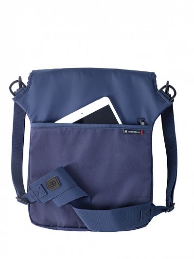 Сумка наплечная VICTORINOX 601813 Flapover Bag синяя 5л