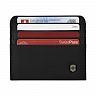 Портмоне для кредитных карт VICTORINOX Travel Essentials Card Holder, черное, полиэстер, 11х1x9 см 653369