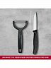 Набор для чистки овощей Victorinox Swiss Classic 2 предмета, черный, 6.7113.22