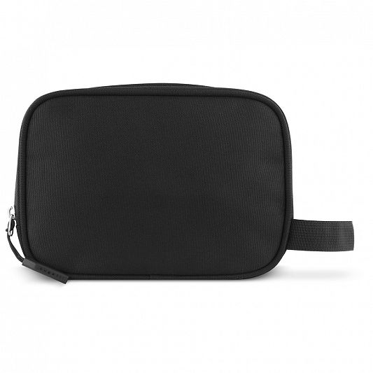 Несессер BUGATTI Blanc Delight, чёрный, нейлон RPET600D/тарпаулин/полиэстер, 22х10х16 см, 2 л 49451201