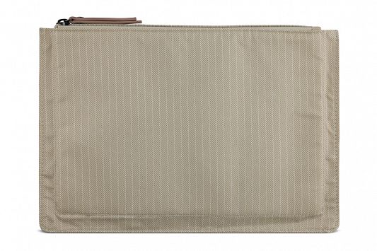 Бизнес-сумка женская наплечная BUGATTI Luna, пудровая, полиуретан, 40,5 x 14 x 30,5 см 49586179