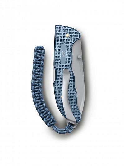 Коллекционный нож VICTORINOX Evoke Alox LE 2026 130 мм, 4 функции, Glacial Blue 0.9415.L26