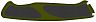 Накладка задняя для ножей VICTORINOX 130 мм C.9534.C4 зеленая