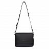 Сумка наплечная женская BUGATTI Ella, черная, полиуретан, 27х9х20,5 см 496628S01