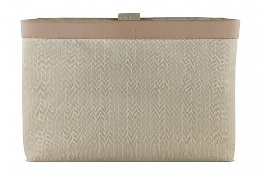 Бизнес-сумка женская наплечная BUGATTI Luna, пудровая, полиуретан, 40,5 x 14 x 30,5 см 49586179