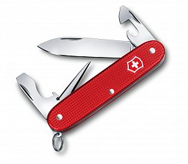 Нож складной VICTORINOX 0.8201.L18 Pioneer Alox Limited Edition 2018 красный 
