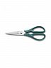Ножницы кухонные VICTORINOX универсальные, 20 см, нержавеющая сталь, зеленые, 7.6363.4