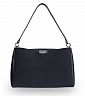 Сумка женская наплечная BUGATTI Leah, черная, полиуретан, 36х13х23 см 49605401