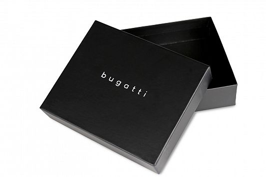 Портмоне BUGATTI НЕАПОЛЬ | NEAPLES, с защитой данных RFID, коричневое, натуральная воловья кожа, 11,5х2х9 см 49137102