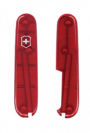 Набор накладок для ножей Victorinox 91 мм C.3600.T3 C.3600.T4 красные полупрозрачные 