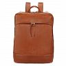 Рюкзак KLONDIKE "URBAN", натуральная кожа, коньячный цвет, 31,5 х 10 х 42 см KD1290-04