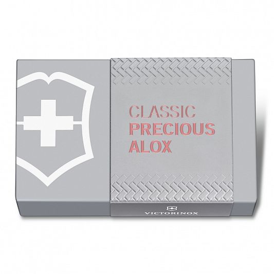 Нож-брелок VICTORINOX Classic SD Precious Alox "Gentle Rose" 0.6221.405G
