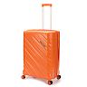 Чемодан TORBER В Отпуск, оранжевый, полипропилен, 45 х 28 х 68 см, 79 л T1908M-Orange