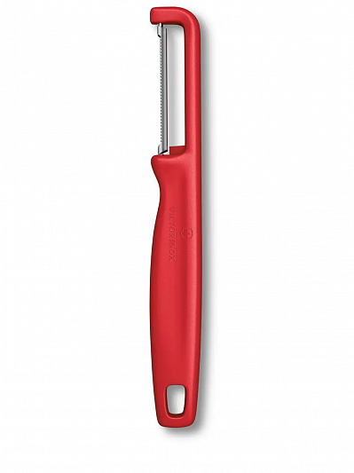 Овощечистка Victorinox Iota, двухстороннее лезвие, красная 6.0943.1
