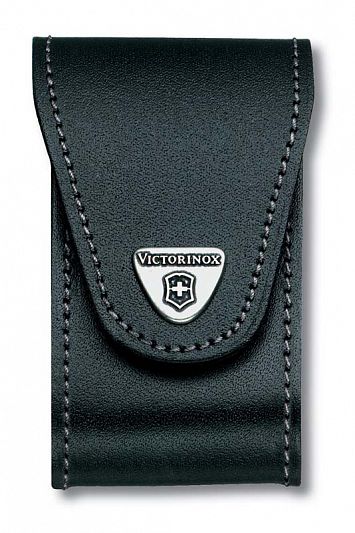 Чехол VICTORINOX для ножей 91 мм кожаный черный 4.0521.32