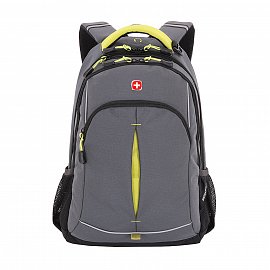 Школьный рюкзак SwissGear SA 3165426408 серый/лаймовый 22 л  + Видеообзор 