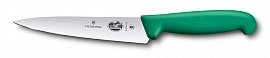 Нож разделочный VICTORINOX Fibrox 5.2004.15 15 см зелёный 