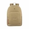 Рюкзак WENGER Crango 16", бежевый, переработанный ПЭТ/Полиэстер, 33х22х46 см, 27 л. 653180