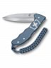 Коллекционный нож VICTORINOX Evoke Alox LE 2026 130 мм, 4 функции, Glacial Blue 0.9415.L26