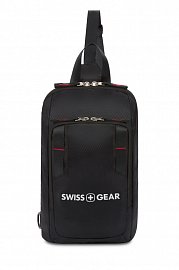 Облегченный однолямочный рюкзак SWISSGEAR 3992202550 черный 4 л 
